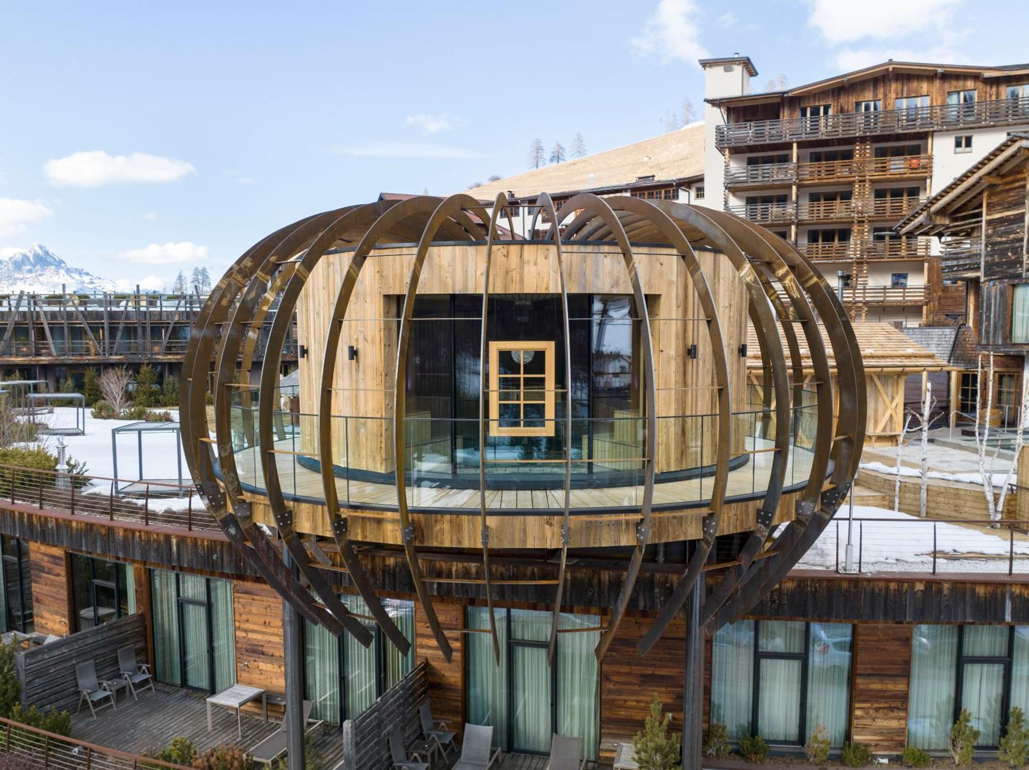 Hotel Fanes San Cassiano  Exteriér fotografie